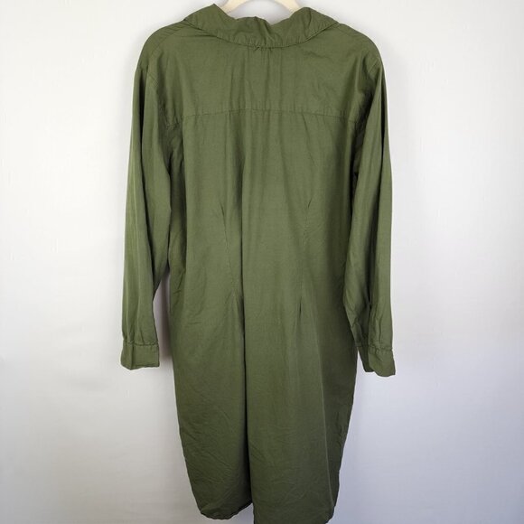 Fashion To Figure Button Up Dress 1X - Picture 3 of 5